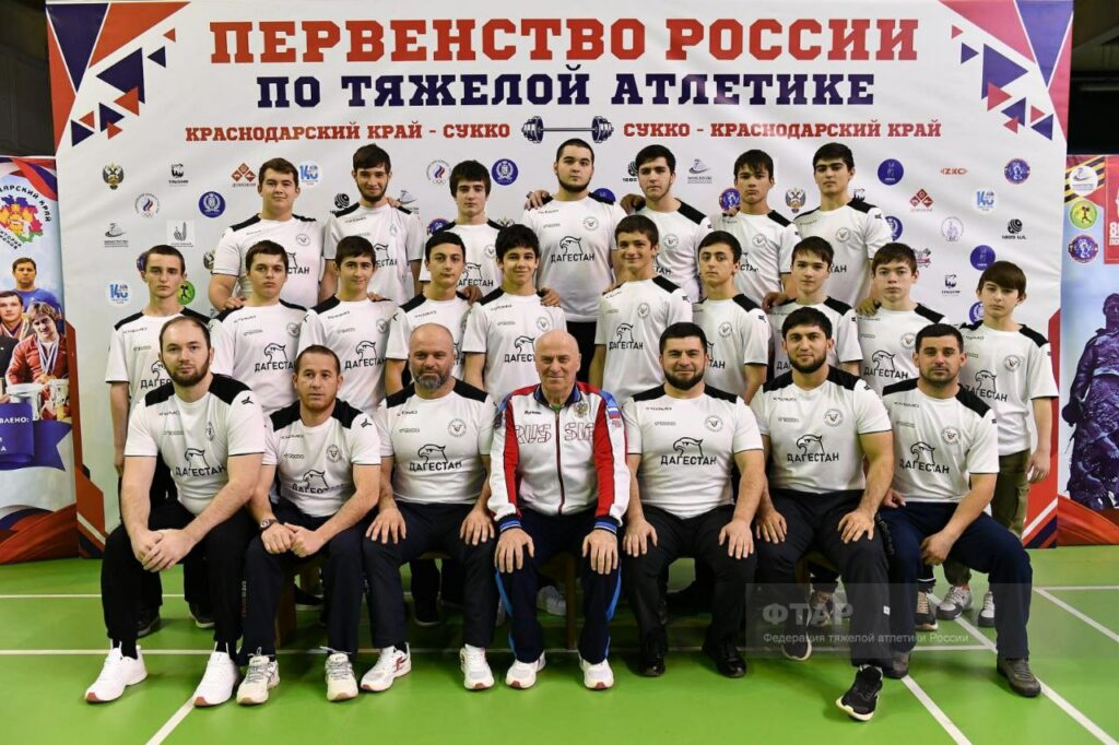 Young weightlifters from Dagestan win all-Russia championship