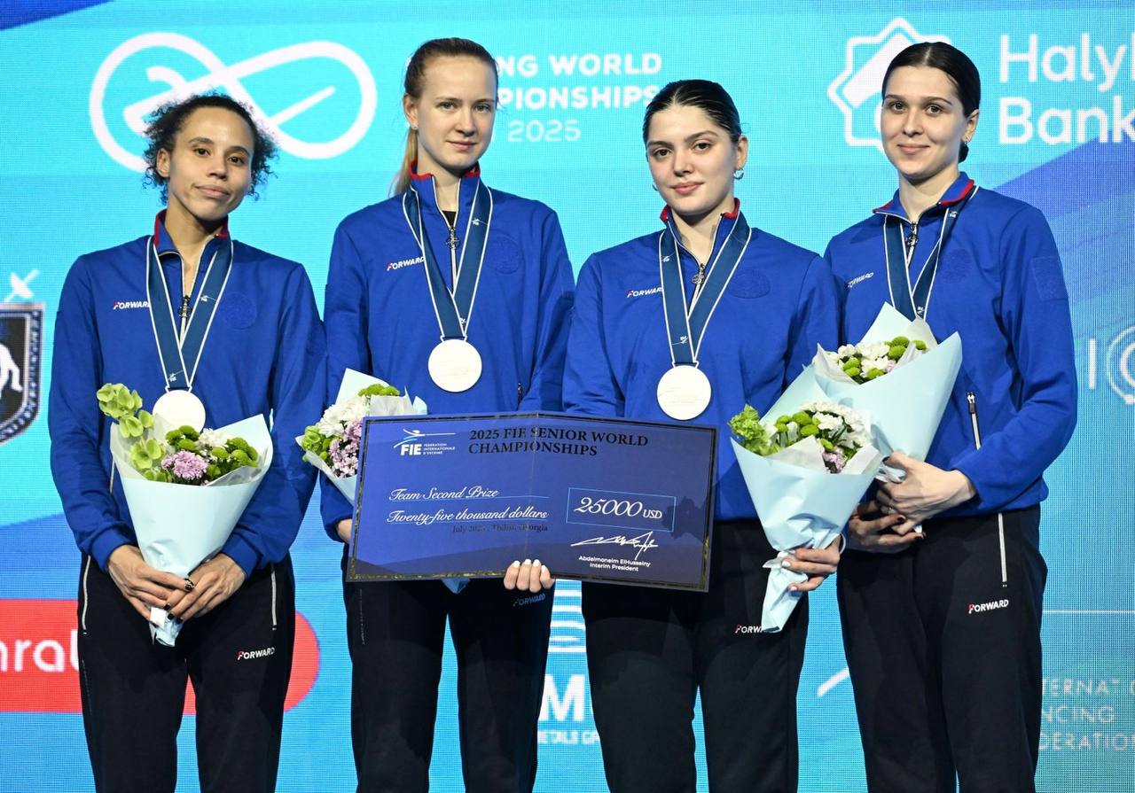 Aizanat Murtazayeva – silver medalist of World Fencing Championships
