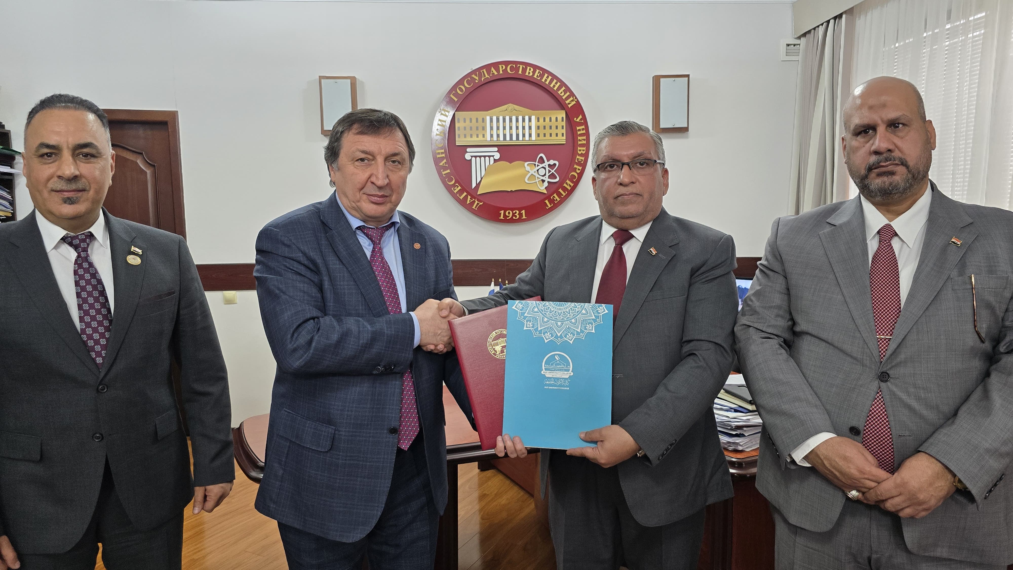 Iraqi delegation visits Dagestan State University