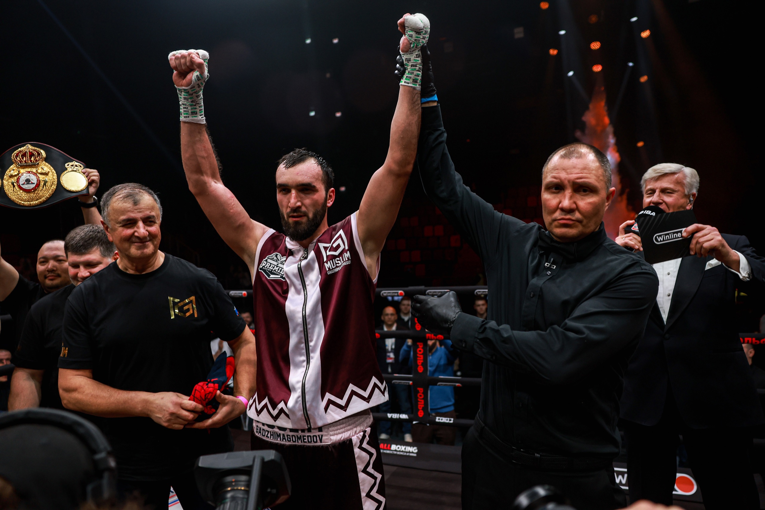 Muslim Gadzhimagomedov scores his sixth professional victory