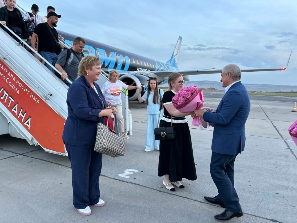 Official delegation of Belarus arrives to Dagestan