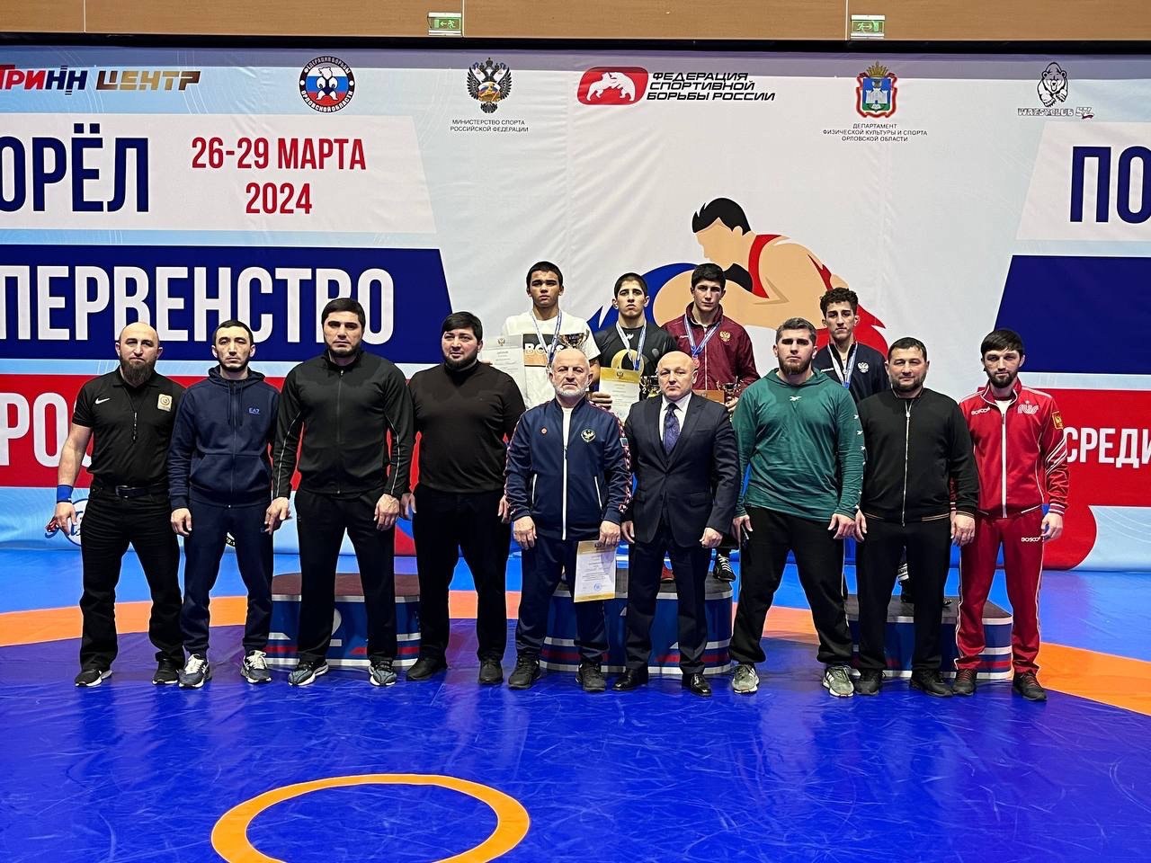 Two Dagestan wrestlers win at Russian championship