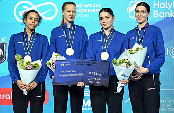 Aizanat Murtazayeva – silver medalist of World Fencing Championships