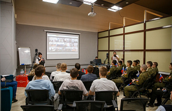Students of Dagestan State University take part in telebridge with Crimea