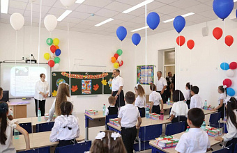 Fourteen new schools for 48000 first-graders open in Dagestan 