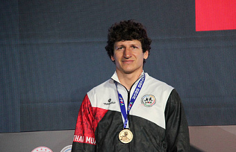 Gadzhi Medzhidov becomes five-time world champion in Muaythai