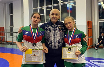 Dagestani wrestlers win three medals at women's wrestling tournament in Vladikavkaz
