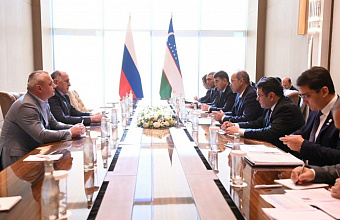 Dagestan prime minister meets with his counterpart from Uzbekistan