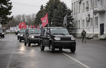Artyom Bichayev hands over 15 vehicles to special operation zone as part of "Everything for Victory!” project